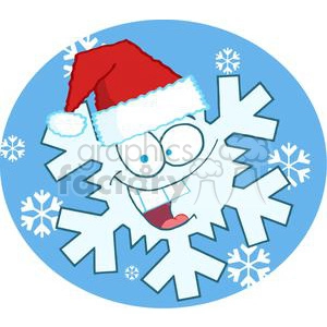 3782-Cartoon-Snowflake