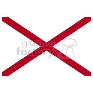 Vector State Flag of Alabama