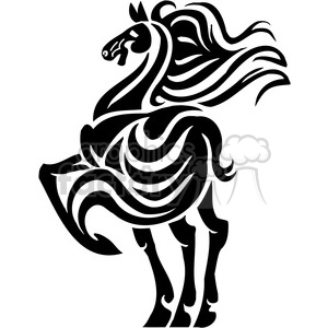 horse tattoo art