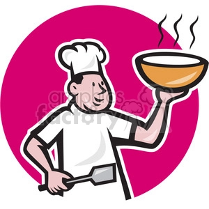 cook spatula hot bowl run CIRC