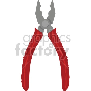 red handle pliers no background