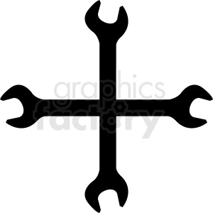 wrench vector clipart design