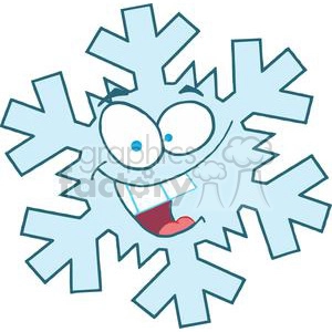 3777-Cartoon-Snowflake