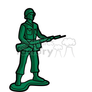 green toy infantry soldier illustration graphic