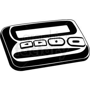 pager beeper vector
