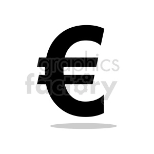 euro symbol clipart