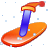 i letter+i Animations Mini+Alphabets snow+boarding  