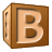 spinning blocks block wooden b Animations Mini+Alphabets letter+b   