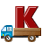 letters animated letter small alphabets truck trucks truckin k Animations Mini+Alphabets Truckin letter+k  