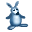   easter bunny rabbits bouncing jumping rabbit Animations Mini Animals  