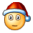   christmas xmas holidays santa+claus smilie emoticon emoticons Animations Mini Holidays Christmas  