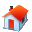   home house houses homes smoke chimney Animations Mini Home  