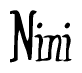 Nametag+Nini 
