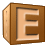 spinning blocks block wooden e Animations Mini+Alphabets letter+e   