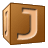 spinning blocks block wooden j Animations Mini+Alphabets letter+j   