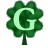 Animations Mini+Alphabets St+Patricks animated g clover letter+g  