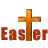   easter cross chruch religion Animations Mini Holidays Easter gold golden celebrate 