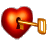   valentines valentine heart hearts love key keys lock locks Animations Mini Holidays Valentines  