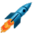 rocket rockets spaceship spaceships Animations Mini Transportation space icon mini small animated 