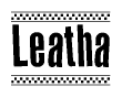 Nametag+Leatha 