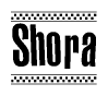Nametag+Shora 