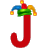 Animations Mini+Alphabets Jester Jiggle letter+j  