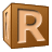 spinning blocks block wooden r Animations Mini+Alphabets letter+r   