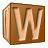 spinning blocks block wooden w Animations Mini+Alphabets letter+w   