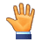   hand hands hang lose Animations Mini Hands  