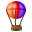   hot air balloon balloons fly float Animations Mini Transportation  