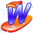 w letter+w Animations Mini+Alphabets snow+boarding  