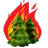   tree trees fire fires forest flame flames Animations Mini Nature small wild 