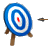   archery target targets bullseye arrow arrows archery archer Animations Mini Sports  