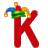 Animations Mini+Alphabets Jester Jiggle letter+k  