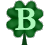 Animations Mini+Alphabets St+Patricks animated b clover letter+b  