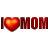 i+love+mom mothers mothers+day heart hearts Animations Mini Holidays mom 