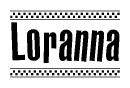 Nametag+Loranna 