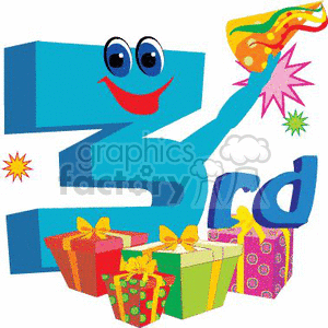 birthday birthdays anniversary anniversaries celebration celebrate 3rd 3 present presents gift gifts