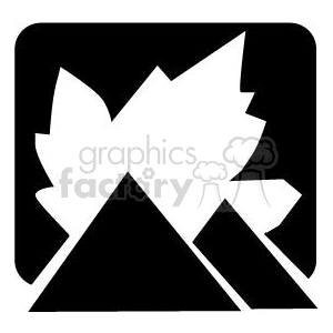 mountain outline clipart. Royalty-free image # 371405