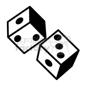 dice clipart. Royalty-free image # 371554