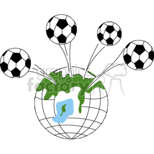 Worldcup soccer games clipart. Commercial use image # 169689