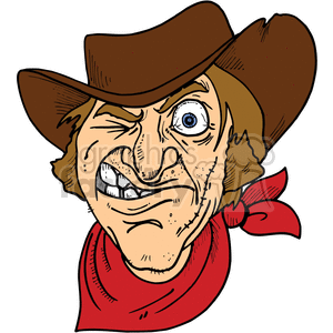 western cowboys cowboy vector eps gif jpg png gunslinger gunslingers gunfighter fighters fighter angry mean mad crazy cartoon funny outlaw scary look wild west