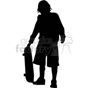 people shadow shadows silhouette silhouettes black white vinyl ready vinyl-ready cutter action vector eps png jpg gif clipart skateboard skateboarder skateboarders skateboarding child