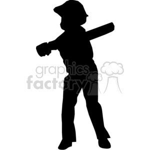 people shadow shadows silhouette silhouettes black white vinyl ready vinyl-ready cutter action vector eps png jpg gif clipart batter batters baseball child player