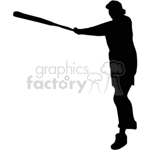 people shadow shadows silhouette silhouettes black white vinyl ready vinyl-ready cutter action vector eps png jpg gif clipart baseball player batter batters