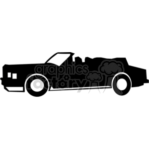 transportation vector vinyl-ready viny ready cutter clipart clip art eps jpg gif images black white car cars convertible convertibles auto automobile automobiles