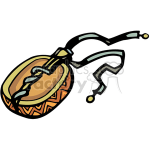 An Indian Style Pendant clipart. Royalty-free image # 374193