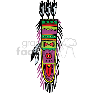 arrow quiver clipart. Royalty-free image # 374290