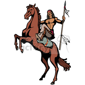 indians 4162007-189 clipart. Commercial use image # 374300