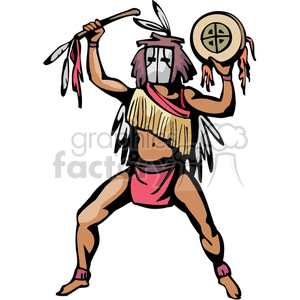 indians 4162007-202 clipart. Royalty-free image # 374334